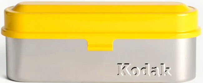 Kodak Estojo met�lico para Pel�culas 135 Prata/Amarelo