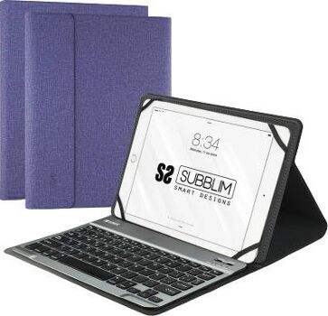 Subblim Capa Teclado Universal 10.1'' Pro Roxo