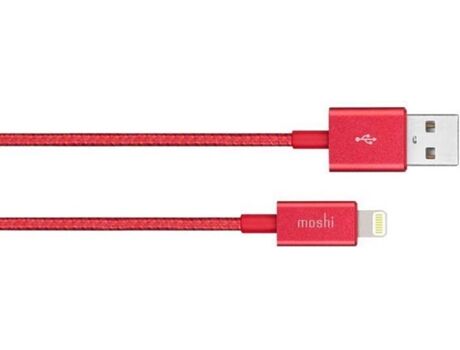 Moshi Cabo HandyStrap (USB - Lightning - 1.2m - Vermelho)