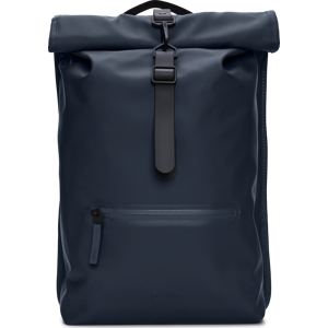 Rains Rolltop Rucksack W3 Navy OneSize, Navy