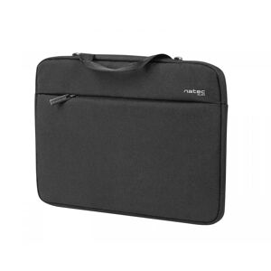 Natec Laptop Sleeve Clam 15.6” - Svart Laptopfodral