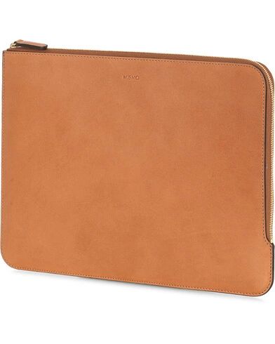 Mismo Protector Leather Laptop Case Tabac