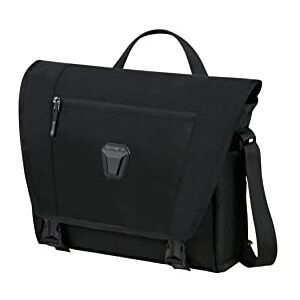 Samsonite Dye-Namic Messenger Bag 14 Inches 38.5 cm 15 L Black, Black (Black), Messenger Bags