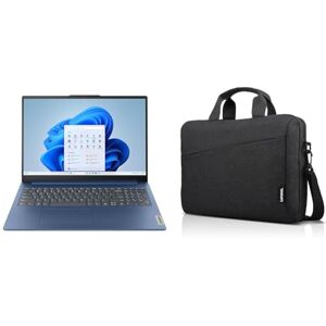 Lenovo IdeaPad Slim 3 15 inch Full HD Laptop Intel Core i3-N305 8GB RAM & Laptop Shoulder Bag T210, 15.6-Inch Laptop or Tablet, Sleek, Durable and Water-Repellent Fabric