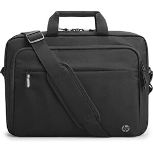 HP Professional 14.1 inch (38 cm) TopLoad Briefcase Messenger Bag for Laptop/Chromebook/Mac, RFID, Suitcase Pass-Through - Grey