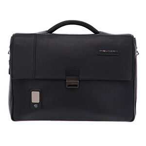 Piquadro Men's Akron Luggage Shoulder Bag, black, standard size, Akron