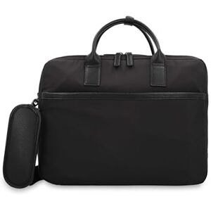 Picard S'Pore Men's Briefcase Made of Nylon, Large, with Briefcase, Business, Everyday Use, Black, Standard Size, Business Cape