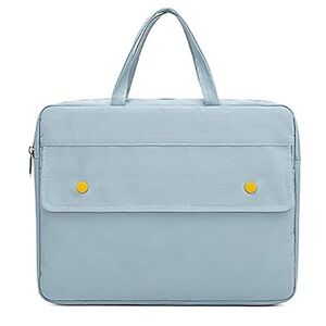 Sswerweq Bags For Women Briefcase Business Laptop Handbag Office (Color : Blue)