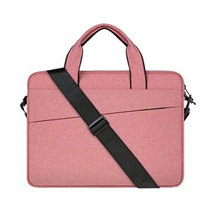 RAINYEAR make life easier RAINYEAR 13 Inch Laptop Sleeve Shoulder Bag Compatible with MacBook 13.6" M2 A2681, 13.3 Air Pro M1/M2 A2338 A2337, 13.3" Chromebook Notebook Messenger Bag Carrying Case Briefcase for Men Women,Pink