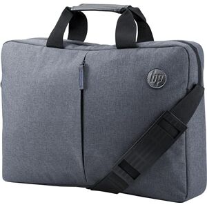 HP Essential 15.6 Inch (39.6 cm) Grey TopLoad Briefcase Messenger Bag for Laptop/Chromebook/Mac