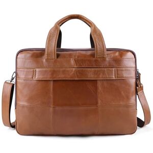 Zxsxdsax Laptop Bag Laptop Bag Handbag Travel Shoulder Bag Leather Briefcases Crossbody Bag