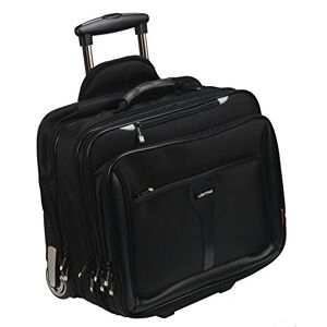 Lightpak - 46102 BRAVO 2 - wheeled business laptop bag, nylon, black