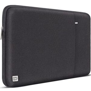 DOMISO 15.6 inch Laptop Sleeve Case Water-Resistant Carrying Bag for 15.6" Lenovo Yoga 730 IdeaPad 530S ThinkPad L580/Lenovo Flex 5/ASUS ROG Zephyrus GX501/Dell New Latitude 3590/HP EliteBook,Black