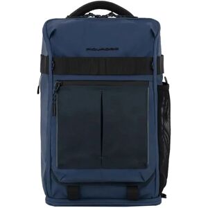 Piquadro , Zaino Bici Porta Computer E Porta Ipad ,Blue unisex, Sizes: ONE SIZE