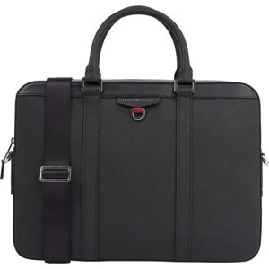 Tommy Hilfiger , Black Laptop Bag for Men ,Black male, Sizes: ONE SIZE