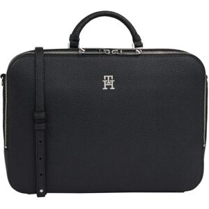 Tommy Hilfiger , Black Emblem Laptop Bag ,Black female, Sizes: ONE SIZE