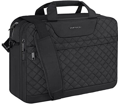 EMPSIGN 17.3 Inch Laptop Bag, Laptop Briefcase for Women Large Laptop Case Compu