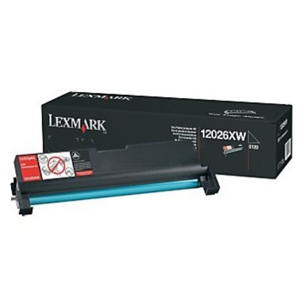 Lexmark Original Lexmark Optra E 120 Trommel (12026XW), 25.000 Seiten, 0,25 Rp pro Seite - ersetzt Trommeleinheit 12026XW für Lexmark Optra E120