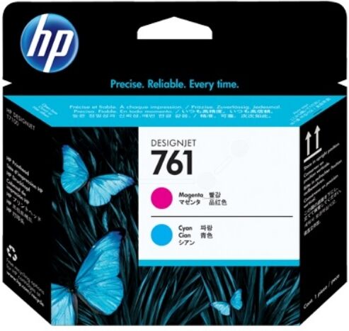 HP Original HP CH 646 A / 761 Tintenpatrone multicolor - ersetzt HP CH646A / 761 Druckerpatrone