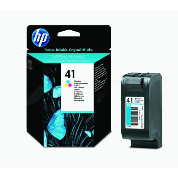 HP Original HP DeskJet 850 CXI Tintenpatrone (41 / 51641 AE) farbe, 460 Seiten, 13,39 Rp pro Seite, Inhalt: 40 ml