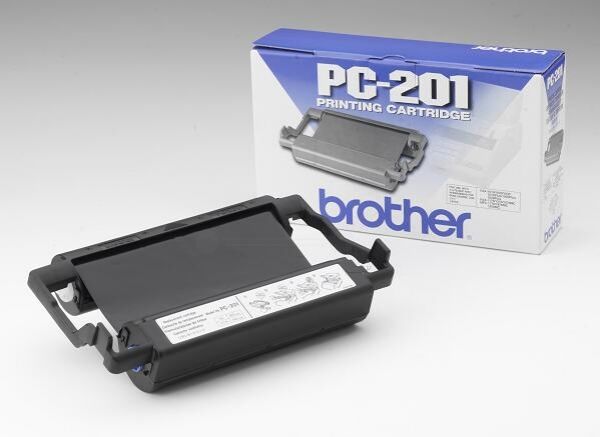 Brother Original Brother Fax 1570 MC Inkfilm (PC-201) schwarz, 420 Seiten, 7,46 Rp pro Seite - ersetzt Thermo-Film PC201 für Brother Fax 1570MC