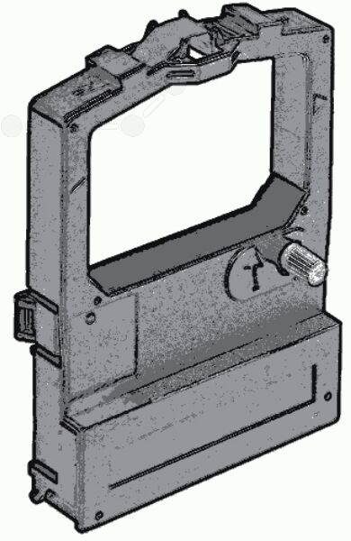 Oki Original OKI ML 590 Series Nylonband (09002316) schwarz, Inhalt: 5.000.000 Zeichen - ersetzt Farbband 09002316 für OKI ML 590Series