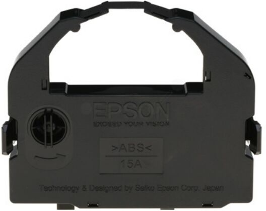 Epson Original Epson EX 80 Nylonband (7762 / C 13 S0 15262) schwarz 12,4 m, Inhalt: 2.000.000 Zeichen - ersetzt Farbband 7762 / C13S015262 für Epson EX80