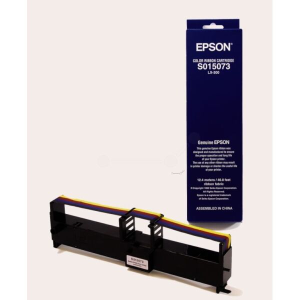 Epson Original Epson MX 80 T Nylonband (C 13 S0 15073) farbe 12,4 m, Inhalt: 3.000.000 Zeichen - ersetzt Farbband C13S015073 für Epson MX 80T