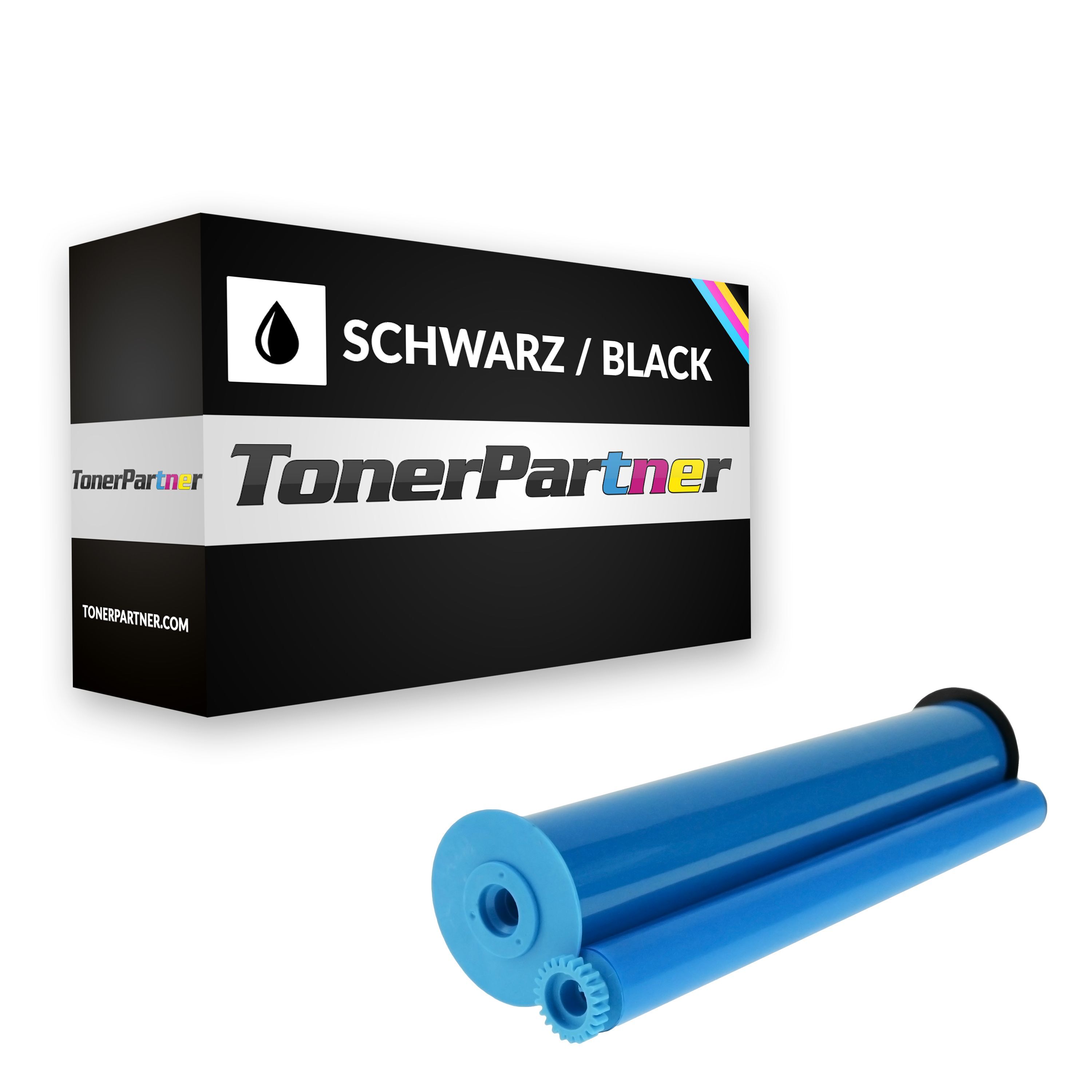 TonerPartner Kompatibel zu Philips Fax Magic Memo Inkfilm (906115301009 / PFA-301) schwarz, 300 Seiten, 7,42 Rp pro Seite von TonerPartner