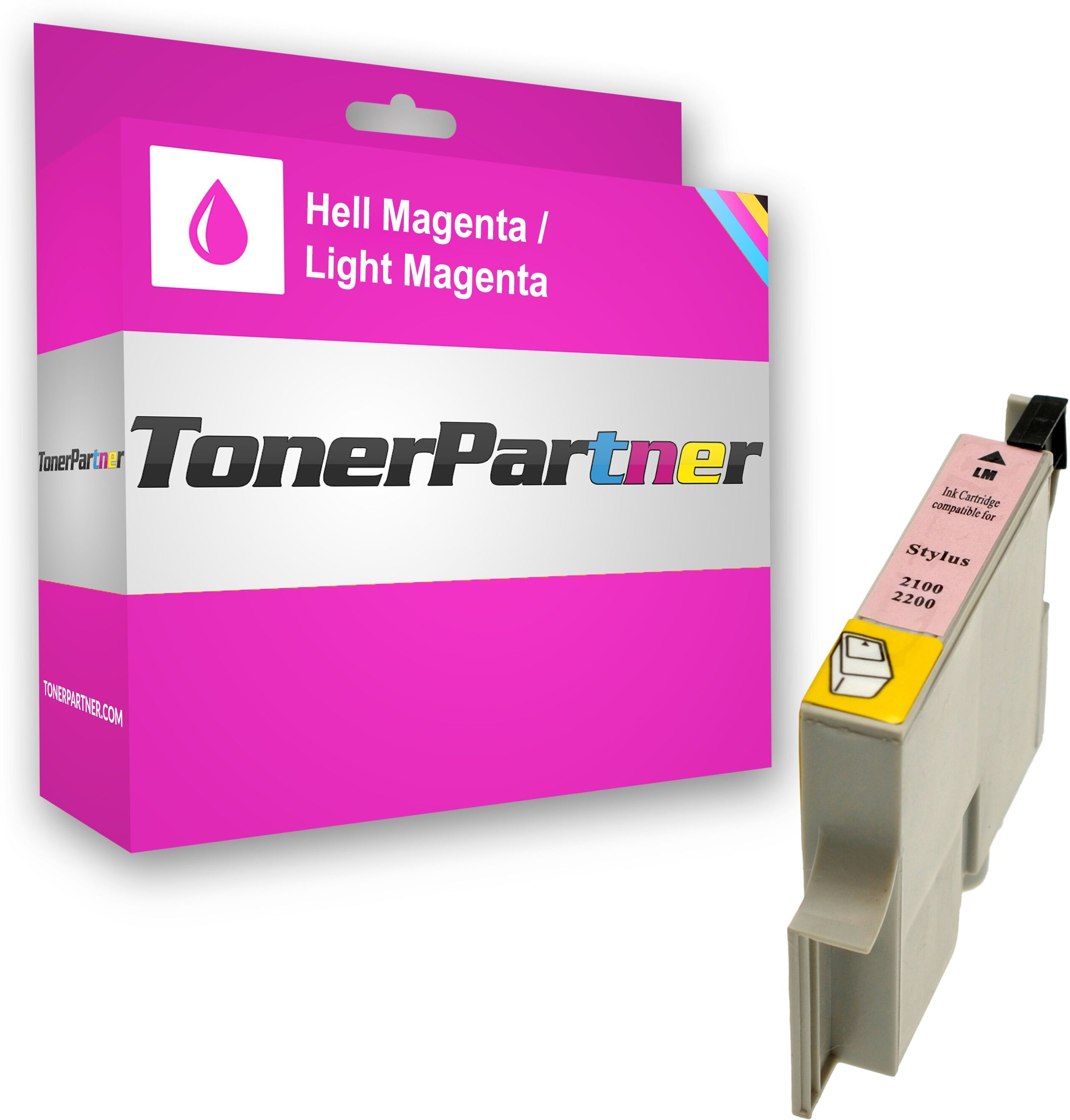 TonerPartner Kompatibel zu Epson C 13 T 03464010 / T0346 Tintenpatrone photomagenta, 440 Seiten, 1,39 Rp pro Seite, Inhalt: 15 ml von TonerPartner