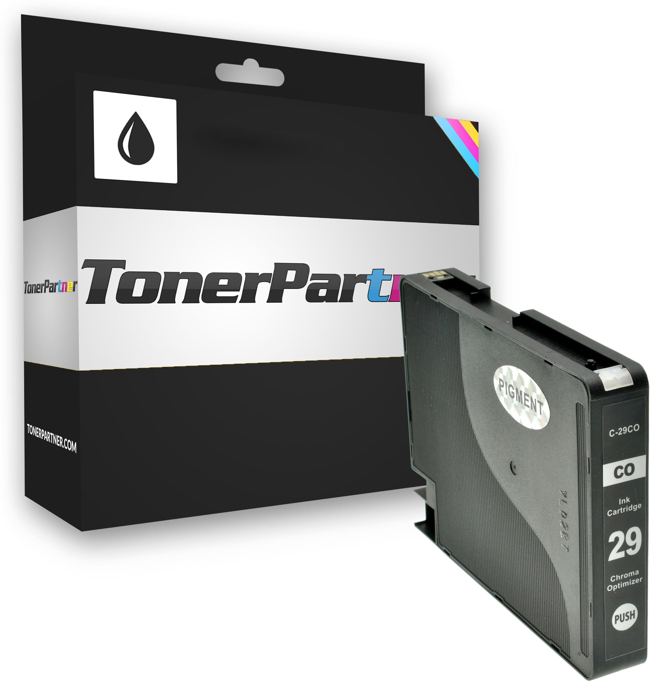 TonerPartner Kompatibel zu Canon 4879 B 001 / PGI-29 CO Tintenpatrone, 510 Seiten, 2,96 Rp pro Seite, Inhalt: 36 ml von TonerPartner