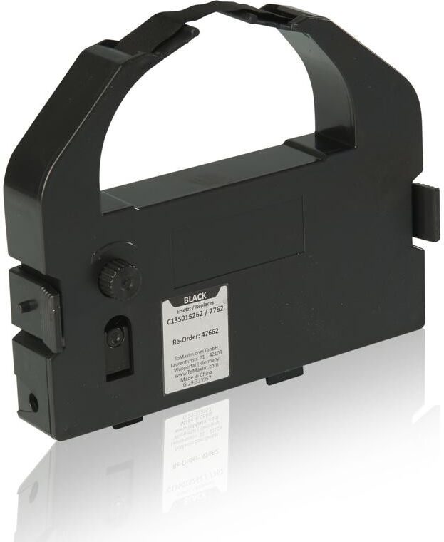 TonerPartner Kompatibel zu Epson DLQ 2000 Color Nylonband (7762 / C 13 S0 15262) schwarz, Inhalt: 2.000.000 Zeichen von TonerPartner