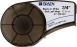 Brady M21-750-427 black on white laminated vinyl tape 19.1 mm x 4.30 m (original Brady)