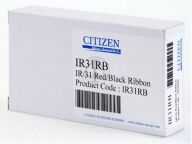 Citizen IR-31RB black and red ink ribbon (original)