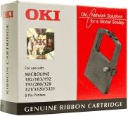 Oki 09002303 black ribbon cassette (original OKI)