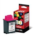 Lexmark 80 ( 12A1980) tinteiro cores