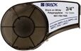 Brady M21-750-7425 fita prolipropileno preto sobre branco 19,1 mm x 6,40 m