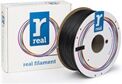 Filamentos 3D REAL 3D Filamento ABS 1,75 mm preto (1 kg)