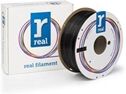 Filamentos 3D REAL 3D Filamento PLA 1,75 mm preto (1 kg)