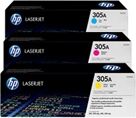 HP CF370AM Pack 3 toners cor  305