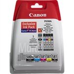 Canon PGI-580XL /CLI-581 XL pack tinteiros 5 cores