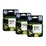 HP 933XL Pack 3 cores (Cyan + Magenta + Yellow)