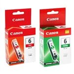 Canon Multipack BCI-6 (vermelho + verde)