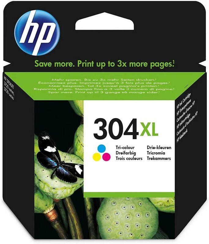 HP 304xl tinteiro alta capacidade tricolor