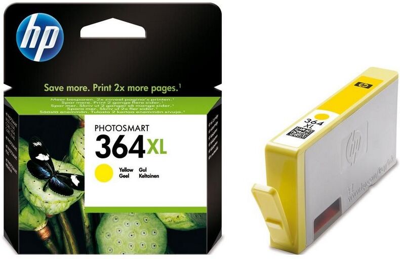 HP 364 xl tinteiro alta capacidade amarelo