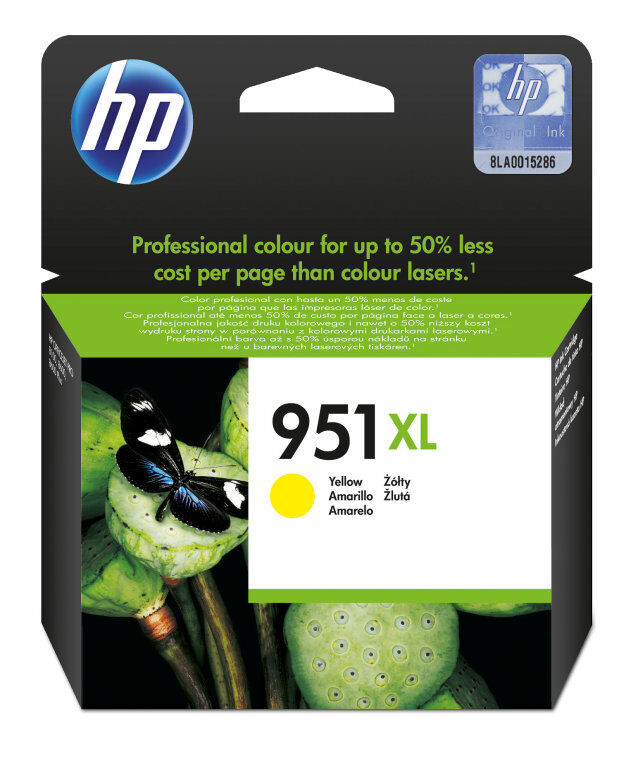 HP Tinteiro Hp 951xl Amarelo - Officejet Pro - Cn048.