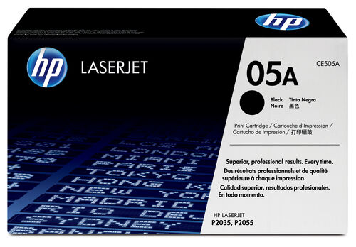 HP Toner Preto Hp Laserjet P2035- Ce505a