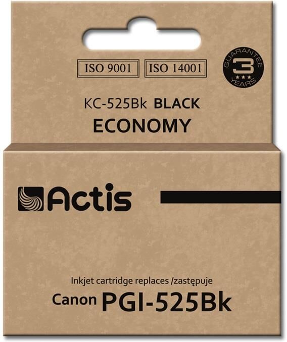 Actis Tinteiro Compatível Pgi-525bk Canon (preto) - Actis