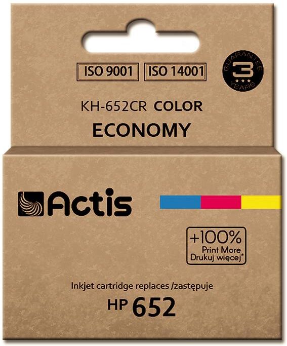 Actis Tinteiro 652 Compatível Hp (tricolor) - Actis