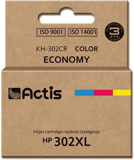 Actis Tinteiro 302xl Compatível Hp (cores) - Actis